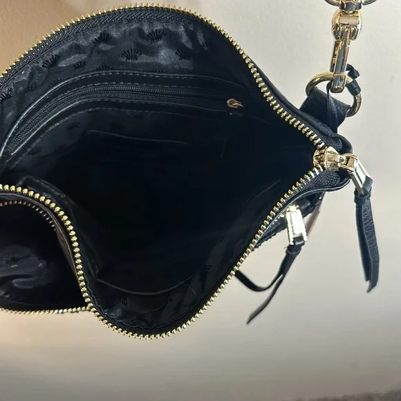 JUICY COUTURE black glitter crossbody purse - NEW WITH TAGS - Picture 3 of 6